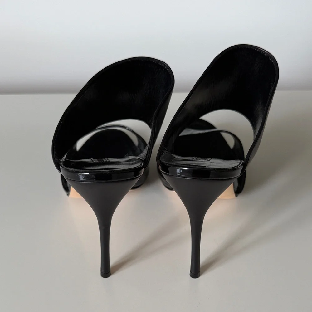NEW w/Tags Manolo Blahnik Elegant Black Women's Heels Size 41EU | 10US - Picture 5 of 9